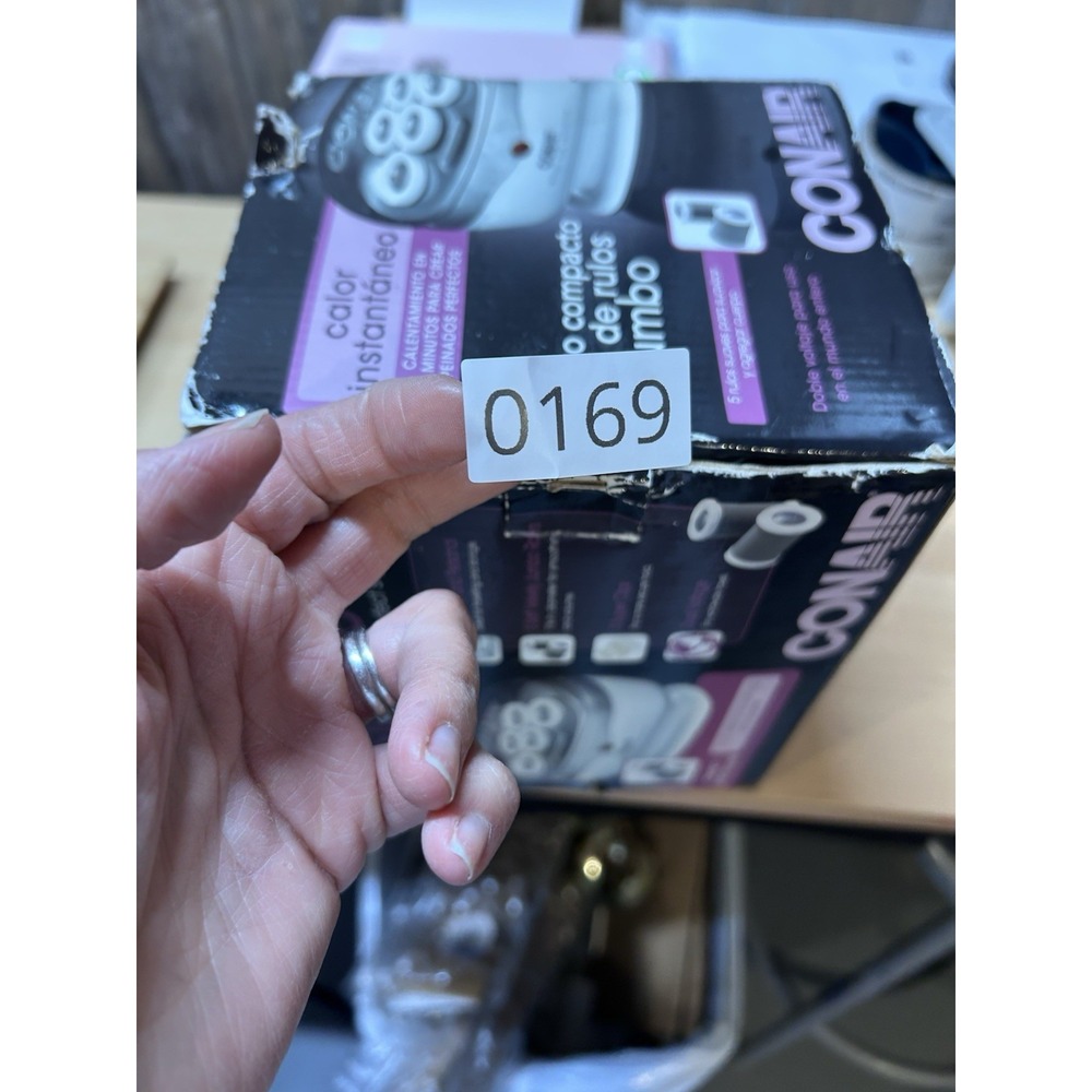 NEW 2012 Conair Instant Heat Compact Jumbo Hot Rollers Setter 5 Rollers TS7NR - Picture 10 of 10